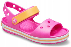 Lekkie Sandałki Dziecięce Crocs Buty Na Rzep 22-23