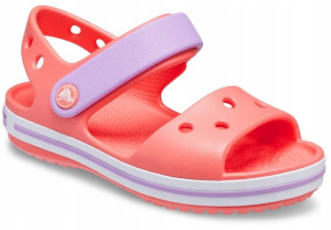 Lekkie Sandałki Dziecięce Crocs Buty Na Rzep 22-23