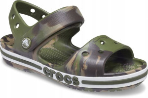 Lekkie Sandałki Dziecięce Crocs Buty Na Rzep 22-23