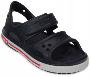 Sandały Dziecięce Lekkie Crocs Rzepy Crocband 20,5