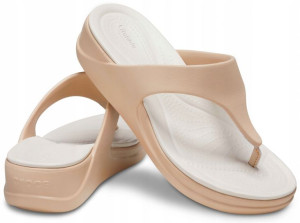 Japonki Damskie Klapki Crocs Boca Wedge Flip 37-38