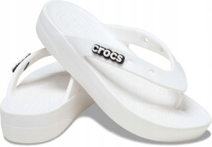 Japonki Klapki Damskie Crocs Platform Flip 41