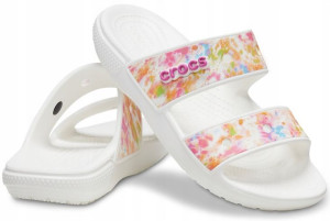 Lekkie Buty Klapki Crocs Classic Graphic 41,5