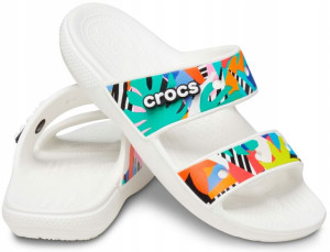Lekkie Buty Klapki Crocs Classic Retro Resort 42,5