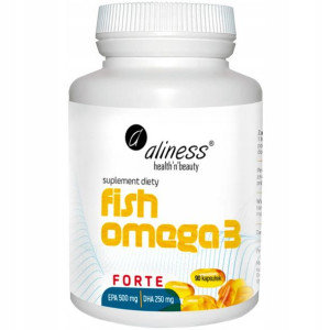 FISH Omega 3 Forte 500 EPA 250 DHA 90 kapsułek
