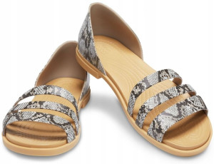 Damskie Wygodne Buty Sandały Crocs Tulum Open 41
