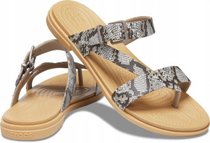 Wygodne Sandały Damskie Buty Crocs Tulum Toe 36,5
