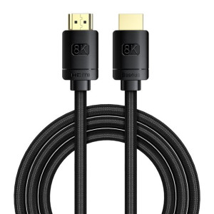 Kabel Hdmi 2.1 Baseus High Definition Series, 8k 60hz, 3d, Hdr, 48gbps, 2m