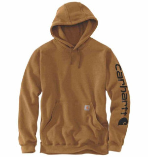 Bluza Carhartt Midweight Signature Sleeve Brown M