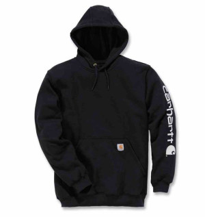 Bluza Carhartt Midweight Signature Logo Black M