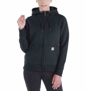 Bluza Carhartt Clarksburg Full Zip Hoodie Black M