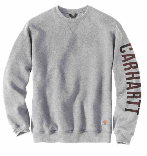 Bluza Carhartt Midweight Crewneck LS Heather Grey M