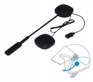 SŁUCHAWKI BLUETOOTH kask MOTOCYKL do kasku muzyka