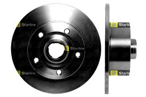 Tarcze Hamulcowe 2szt Audi A4 [245x84] Starline St