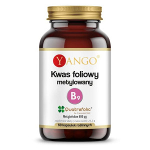YANGO Kwas Foliowy Metylowany (Quatrefolic) 60 kaps.