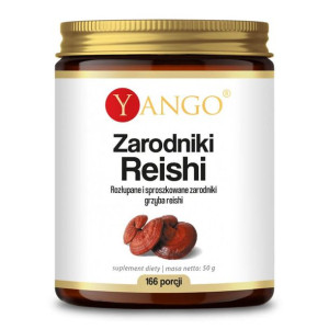 YANGO Zarodniki Reishi W Proszku 50 g