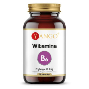 YANGO Witamina B6 90 kaps.