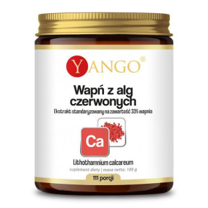 YANGO Wapń z Alg Czerwonych 100 g