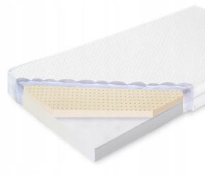 Materac LATEKSOWO-PIANKOWY 120x60 Perforowany