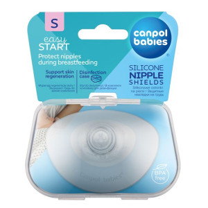 Canpol babies silikonowe osłonki piersi 18/602 S