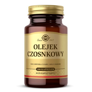 SOLGAR Olejek Czosnkowy 100 kaps.