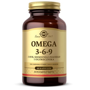 SOLGAR Omega 3-6-9 60 kaps.