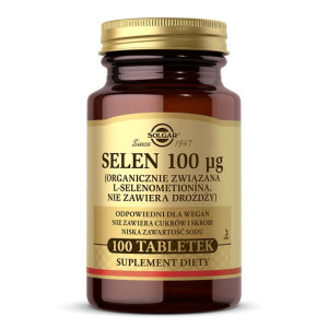 SOLGAR Selen 100 mcg 100 tab.