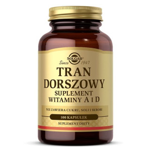 SOLGAR Tran Dorszowy 100 kaps.