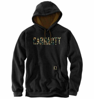 Bluza Carhartt Midweight Camo Logo Black L