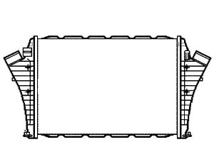 Intercooler Cadillac Bls Saab 9-3 9-3x 1.9d 12.07-