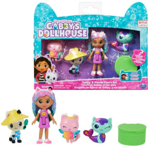 Gabby's Dollhouse Koci Domek Gabi i przyjaciele zestaw 4 figurek