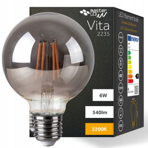 Żarówka Led E27 Filament Edison Retro Ozdobna 6w
