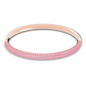 SWAROVSKI - Bransoletka Stone Bangle Pink ROS M
