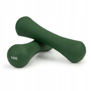 Hantelki Ciężarki Neoprenowe Zestaw Fitness 2x3kg