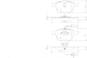 Klocki Hamulcowe Vw T4 98- Z Czuj. Koła 16 A.b.s.