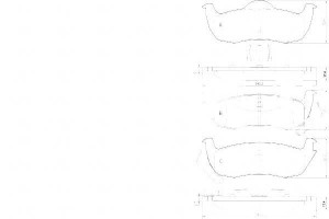 Klocki Hamulcowe Jeep Grand Cherokee 05-10 Tył A.b