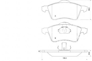 Klocki Hamulcowe Vw T4 95- A.b.s.