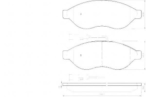 Klocki Hamulcowe Citroen Jumper 06- A.b.s.