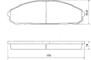 Klocki Hamulcowe Nissan Patrol Gr 4.2 91-97 A.b.s.