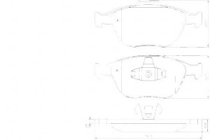 Klocki Hamulcowe Ford Transit Connect 02- A.b.s.