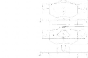 Klocki Hamulcowe Ford Maverick 00- A.b.s.
