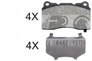 Klocki Hamulcowe Opel Insignia 08- 4x4 Przód A.b.s