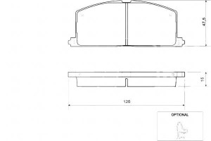 Klocki Hamulcowe Toyota Corolla 83-95 A.b.s.