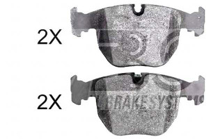 Klocki Hamulcowe Bmw 7 F01.f02.f03.f04 12- Tył A.b