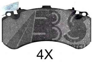 Klocki Hamulcowe Audi A8 09-18 Przód A.b.s.