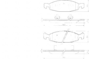 Klocki Hamulcowe Jeep Grand Cherokee Ii 99-03 A.b.