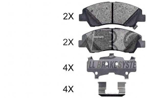 Klocki Hamulcowe Hyundai I10 13- Przód A.b.s.