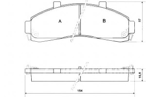 Klocki Hamulcowe Ford Explorer 95-01 A.b.s.