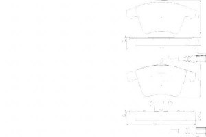Klocki Hamulcowe Vw T5 03- Koła 17 Z Czuj. A.b.s.