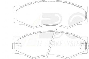 Klocki Hamulcowe Nissan Bluebird 84-90 Z Czuj. A.b